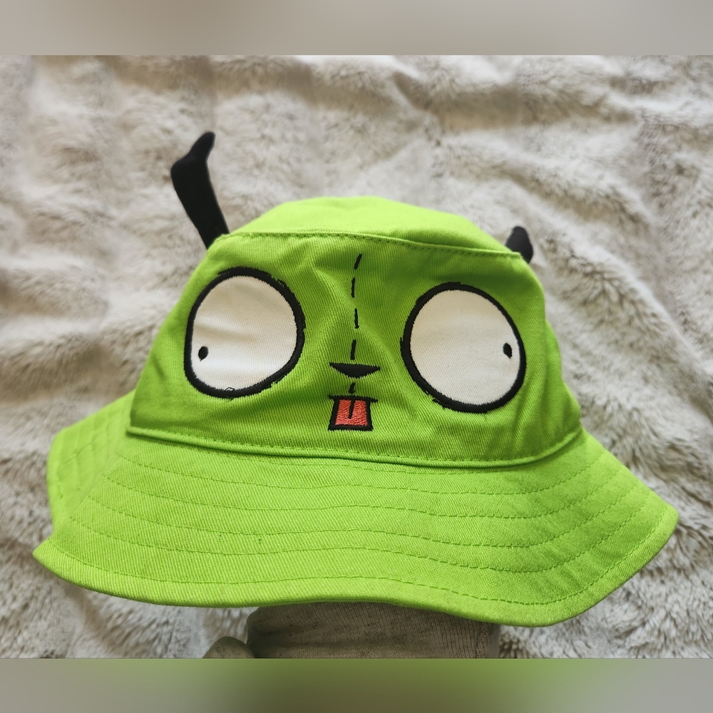 VGUC Green Invader Zim Character Bucket Hat